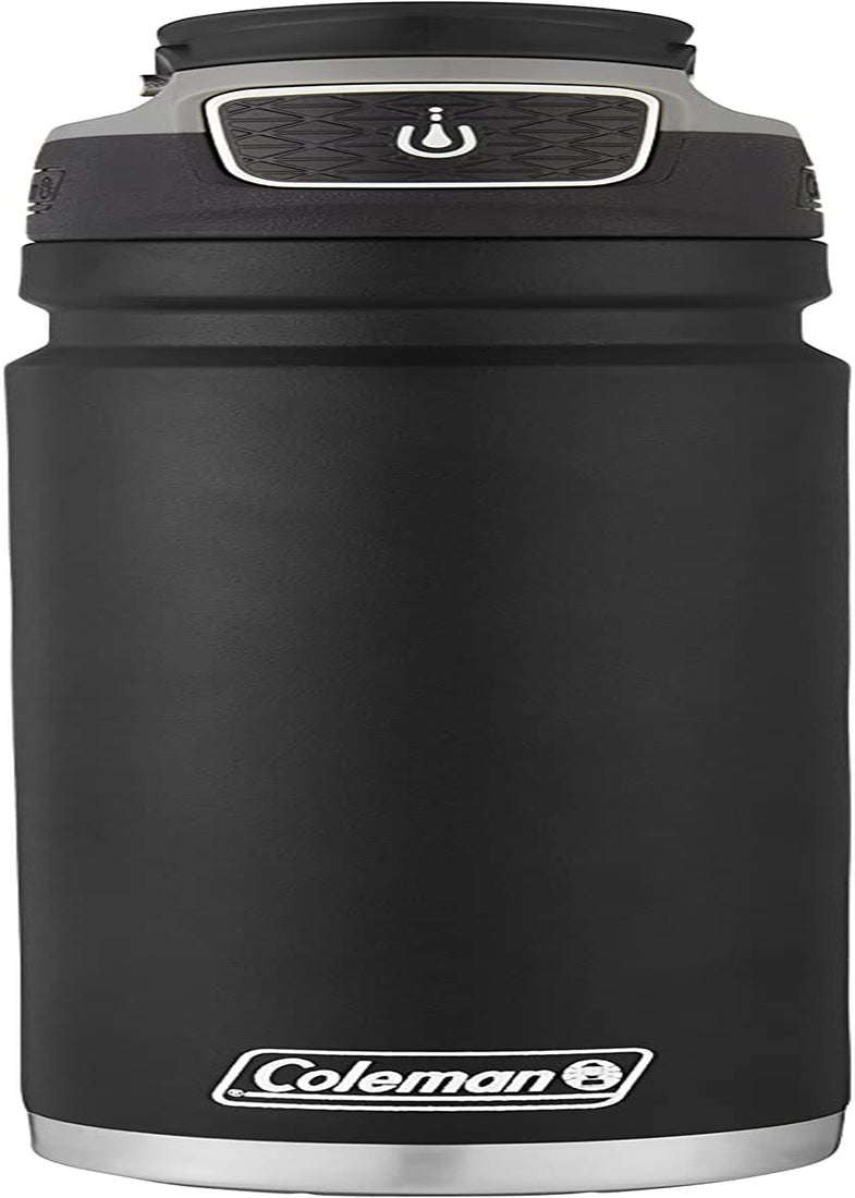 Freeflow Vacuum-Insulated Stainless Steel Water Bottle with Leak-Proof Lid, 24Oz/40Oz Bottle with Button-Operated Lid & Carry Handle, Keeps Drinks Hot or Cold for Hours