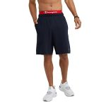 Champion mens 9″ Everyday Cotton With Pockets novelty shorts, Navy-407q88, Large US