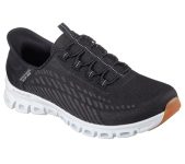 Skechers Sport Women’s Glide-Step-Tranquility Hands Free Slip-INS Sneaker, BKW, 5
