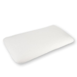 MengyouYuzhou Latex Pillow for Neck Pain, Hypoallergenic & Machine Washable, Breathable Organic Cotton Cover, Adjustable Medium Firm Support, Queen Size (27.6 × 15.7 × 3.9 (inch))