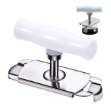 Adjustable Jar Opener for Weak Hands, Stainless Steel Jar & Bottle Opener Multifunctional, Manual Can Opener Kitchen Accessories, Effortless Open Any Size Jar Lid Opener for Seniors with Arthritis