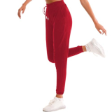 Stanpetix Joggers for Women with Pockets – Sports Pants Sweatpants for Running Exercise (Red,S)