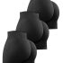 Womens Longline Sports Bra Strappy Padded Workout Top Double Layered Crop Tank Tops(Y75M-Black)