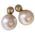 shinelab Gold Plated Chunky Gold Earrings for WomenKnot Link Circle Statement Drop Dangle Earrings Studs Trendy Jewelry