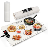 Electric Warming Tray 25×15 Inches,Mignor Foldable Warming Mat for Food with Adjustable Temperature,Electric Food Warming Mat for Buffet,Portable Food Warmer Mat for Parties,Gatherings,Home
