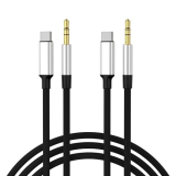 iPhone 16 15 AUX Cord, 2Pack USB C to 3.5mm Audio Aux Jack Cable [3.3ft],USB Type C to 3.5mm Headphone Stereo Cord Car Compatible for iPhone 17/17 Air/16/15 Pro/Max/Plus,iPad,Galaxy S25 S24 S23,Pixel