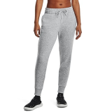 Under Armour Womens Rival Fleece Joggers, (012) Mod Gray Light Heather / / White, 4X-Large