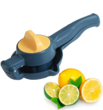 Multifunctional Manual Lemon Juicer,Fruit Juicer Citrus Lemon Squeezer Household Small Lemon Clip Squeezer Hand Press Kitchen Tool for Lemon Juice (blue)