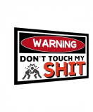 Carastora Humorous Tin Sign – Private Tools Zone Wall Decor – Retro Metal Sign for Workshop, Garage, or Man Cave – Dad or Husband, 8×12 Inch