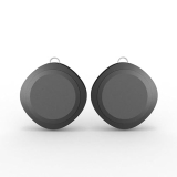 XJPOEFY Portable Charger for Samsung Galaxy Watch,Ultra Compact and min-Keychain Charger for iwatch,Fast Charging for Galaxy Watch 7/6/5/4/3/FE/Ultra/Classic/Active Series,2-Pack(Black+Black)