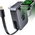 Tire Inflator Portable Air Compressor, Cordless Car Tire Inflator with Digital Pressure Gauge, LED Light and Auto Shut-Off Function -Air Pump for Car Tires, Truck, Motorcycle