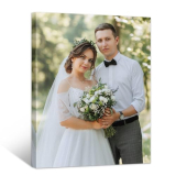 WayToLight Custom Canvas Prints with Your Photos, Canvas Wall Art for Friends, Couples and Weddings, Ideal for Bedroom, Office Decor (11″ X 14″)