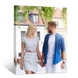 WayToLight Custom Canvas Prints with Your Photos,Personalized Wedding, Family & Couple Canvas Wall Art for Living Room Home Decor (8″ X 10″)