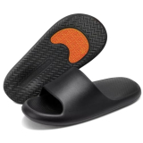 Maibloln Anti-Slip Shower Slippers Quick-Dry Comfortable House Sandals Lightweight Bathroom Shoes with Non-Slip Tread for Indoor Bathroom Dorm Pool Swimming Beach