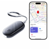 130 dB Personal Safety Alarm for Women with Apple Find My APP, Extra-Loud Siren & Strobe Light, Waterproof Self Defense Keychain for Women, College Girls and Kids