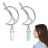 AI Translation Earbuds Real Time Languages Translator Ear Buds Audifonos Traductores Inglés Español 3-in-1 Translating Wireless Earphone Bluetooth Headphones for Travel Business Meeting Learning White