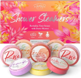 Shower Steamers Aromatherapy 8 Pack – Gifts for Women, Shower Bombs with Essential Oils, Self Care and Stress Relief Stocking Stuffers, Birthday Gifts for Women and Men. Revitalizing Blossom Style