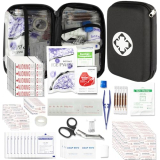 276Pcs First-Aid Kit Emergency-Kit Home-Car – First Aid Kits Emergency Kit Home Essentials for Dorm Room First-Aid Kit Emergency Necessities for Boat Hiking Skating, Black YIDERBO