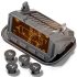 YUKOB RV Tire Pressure Monitoring System – TPMS with Solar and USB Tyce-c Charger, 4 Tire Sensors and 6 Alarm Modes, Auto on/Off & Adaptive Backlighting, for RV, Sedan, SUV, MPV, etc (0-116PSI)